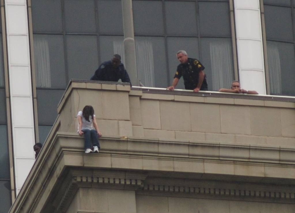 assisting in suicide jump