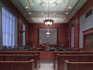 Courtroom where evidence is used to convict people | People v. Phillips