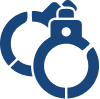 Blue icon showing two overlapping gears or cogs, symbolizing settings, configuration, or mechanical system integration.